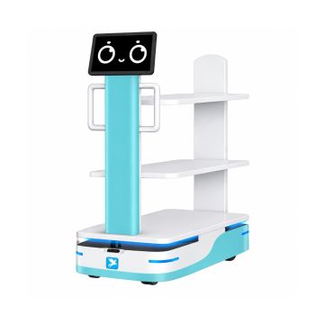Alpha Robotics Panda E Multi Layer Hospital Delivery Robot